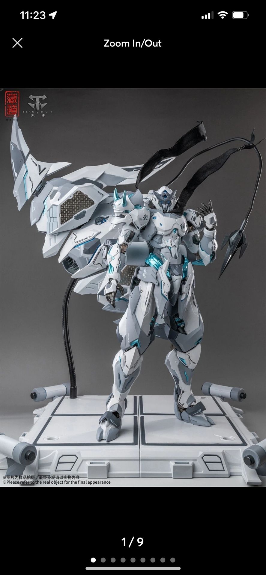 CangDao CD-07W Hurricane Ninja Shadow Regions Senmei White Ghost Action Figure