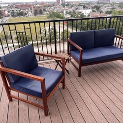 2-Piece Outdoor Patio Furniture Set