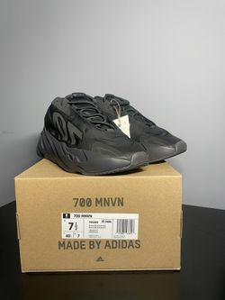 Adidas Yeezy Boost 700 MNVN 'Triple Black' 2024 DS | Men's Size 7.5