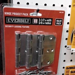 EVERBILT 3 - 1/2 IN WITH  5/8 IN RADIUS SECURITY LOCKING FEATURE 