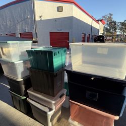 Storage Totes, Bins