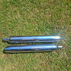 Harley Davidson FLT 1340 exhaust tips