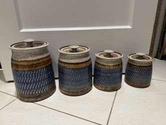 Ceramic Kitchen Canisters