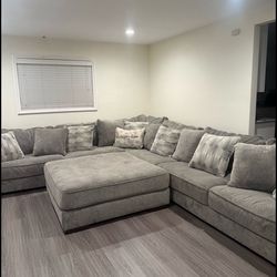 Sectional Couch Dining Table Set