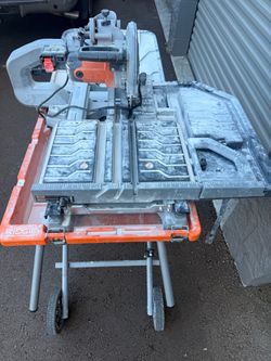 10” Ridgid Tile Saw