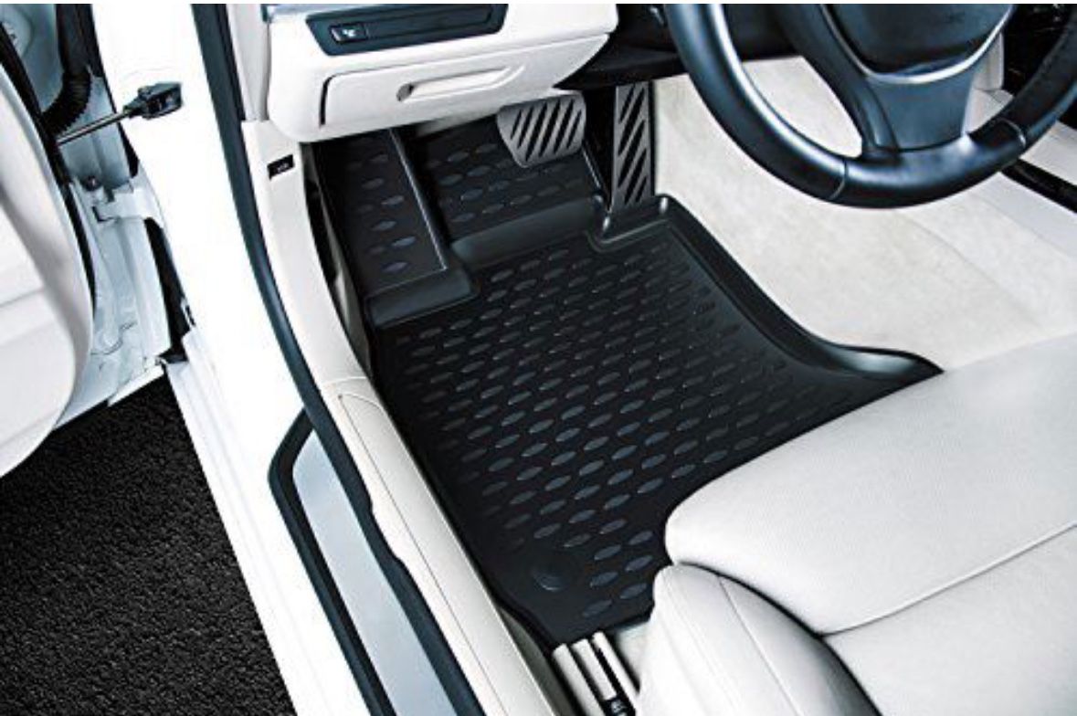 Fits 2018-2023 Chevrolet Traverse Floor Mats Front & 2nd and 3rd Row Liners with 2nd Row Bench Seat