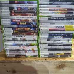 XBox 360 Games (Sold Individually)