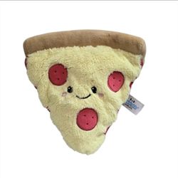 Squishable Snugglemi Snackers Pepperoni Pizza Slice Small Stuffed Plush 7" GUC