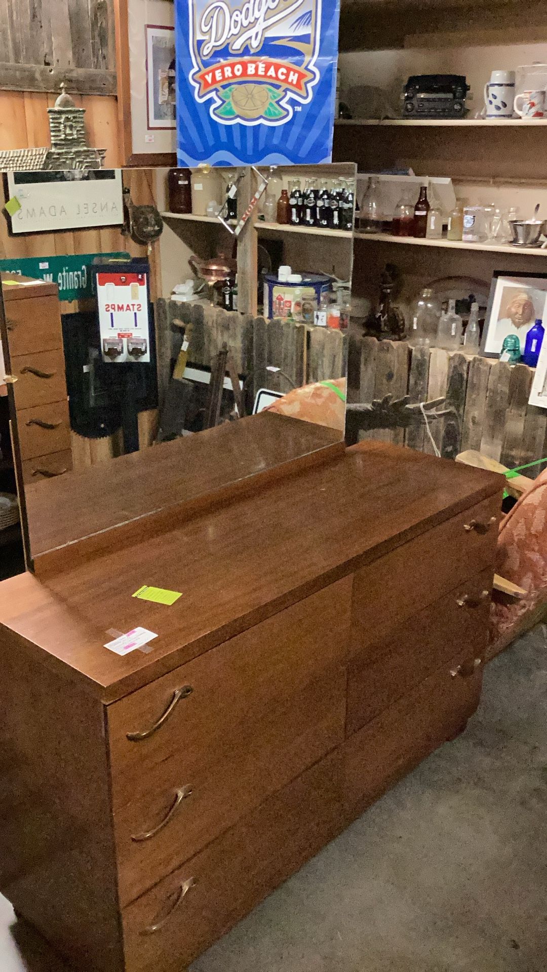 Mid-Century Dresser With Mirror – UnRestored Kroehler