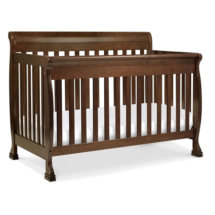 DaVinci Kalani 4-in-1 Convertible Baby Crib with Wooden Toddler Bed