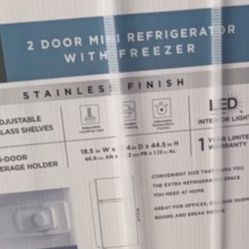 Mini Fridge And Freezer 