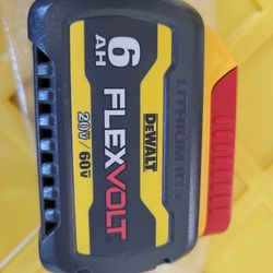 DEWALT 20VMAX/60VMAX FLEXVOLT BATTERIE 6.0AH NEW 