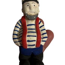 Pacific Rim Christmas Villag Accessor Boardwalk Dock Sea Captain Seagull Barrels