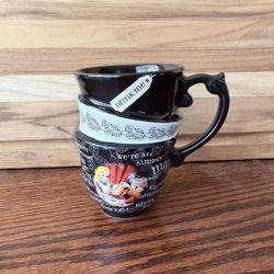 Disney Mug Alice In Wonderland Mad Hatter Unique