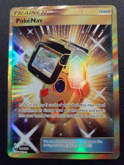 Pokemon trainer gold card