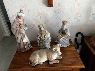 Three wise men and cow