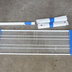 2 6ft Everbilt Wire Shelves