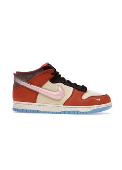 NIKE DUNK MID SOCIAL STATUS CHOCOLATE MILK SIZE 9 MENS