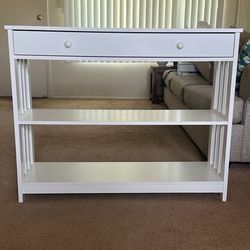 Shelf with 1 drawer (console table)