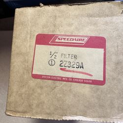 Filter,   1/2 “. Speedair