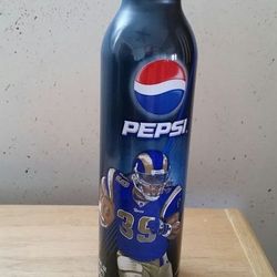 Limited edition NFL Pepsi bottle Rams steven Jackson