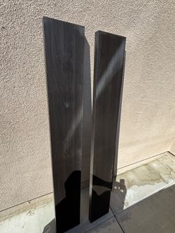 IKEA LACK Floating Wall Shelves – Black-Brown – Set of 2