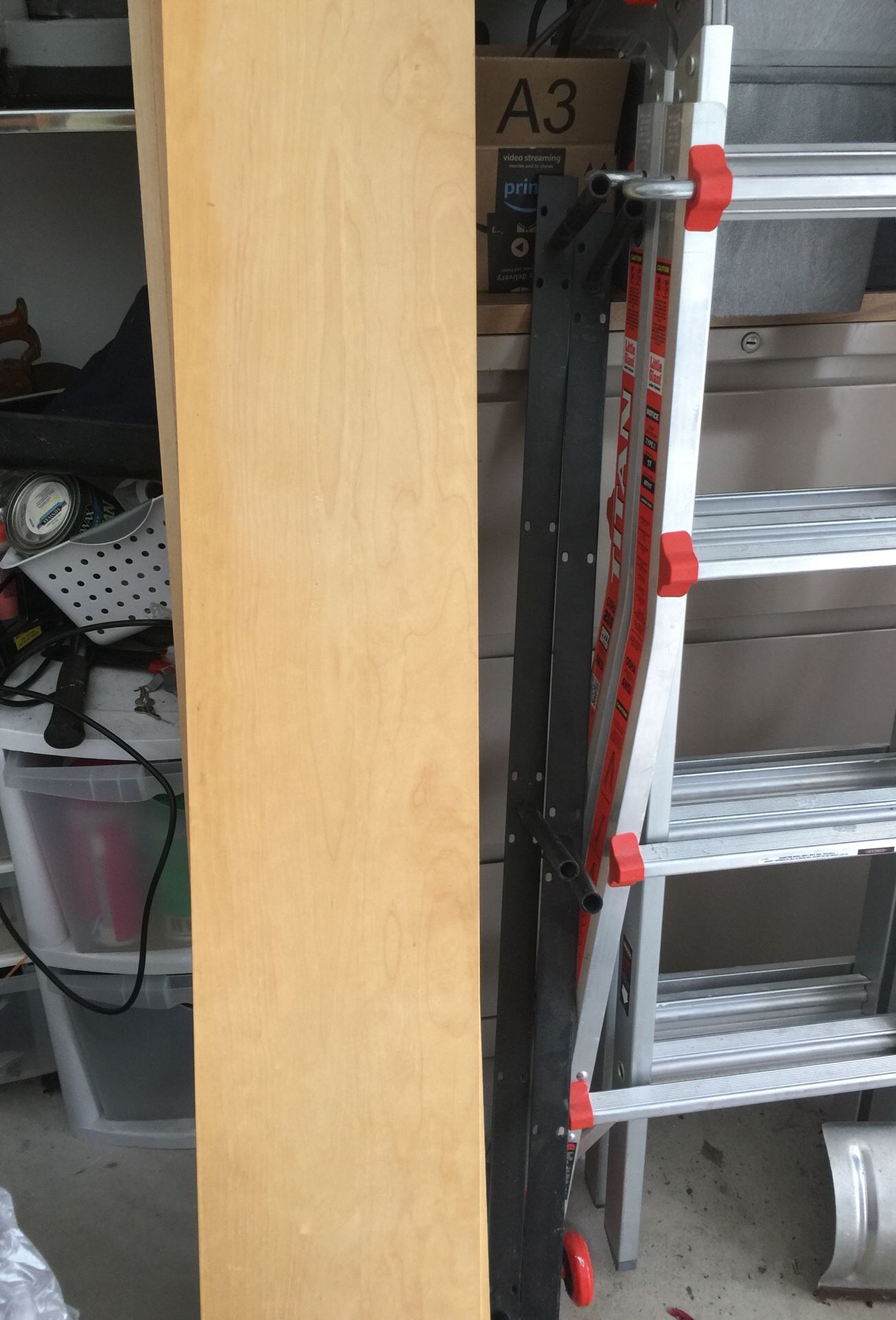 3 floating shelves and hardware