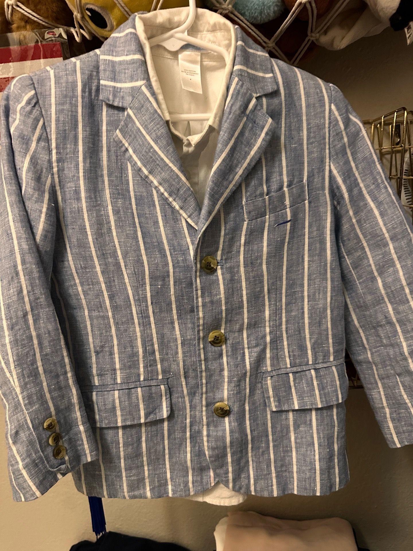 Size 4 Button up shirt and jacket