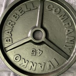 Ivanko 45 lb Olympic Pair