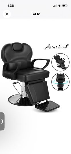 Beauty/barber hydraulic free standing chair