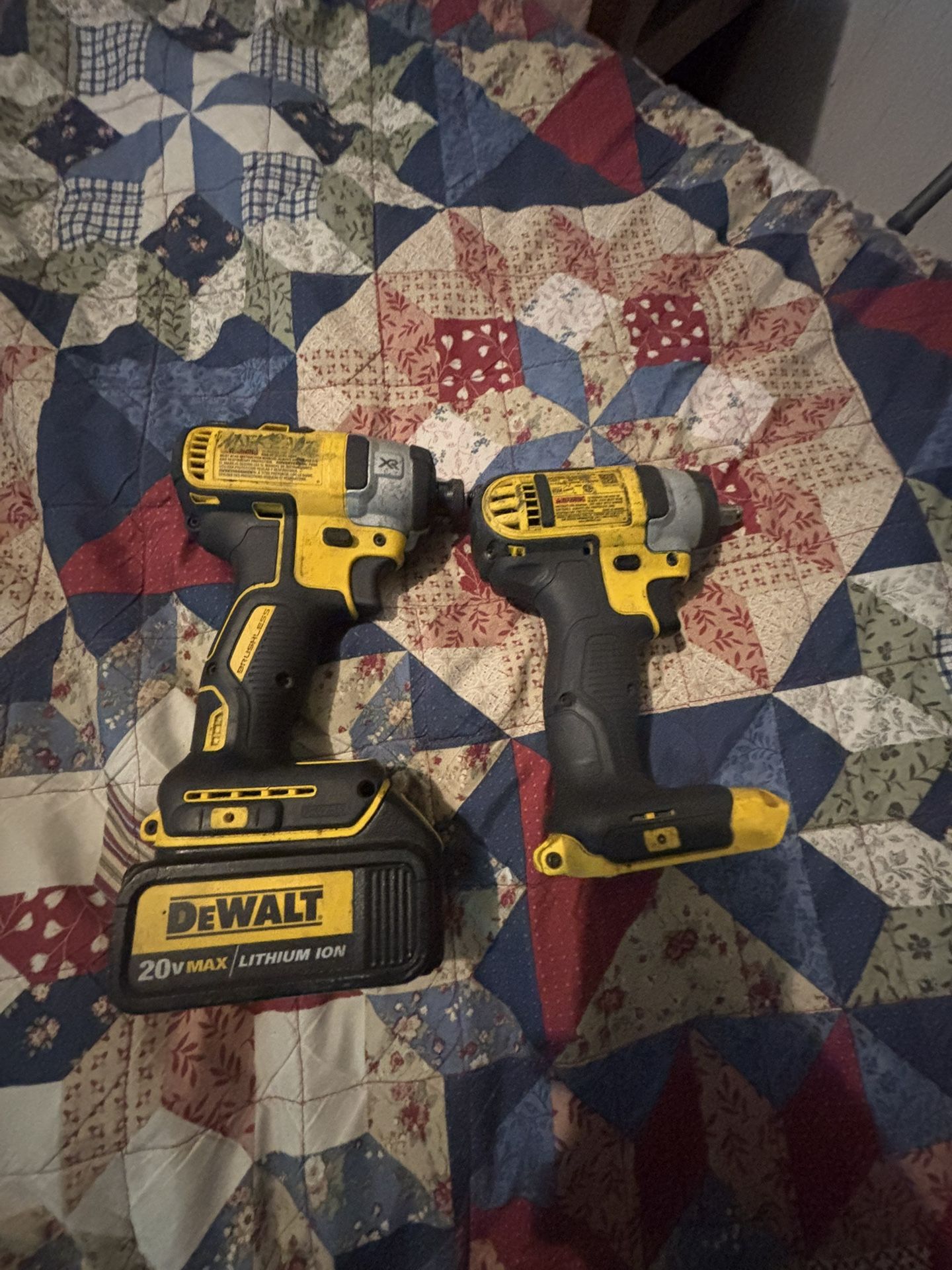 Dewalt Impact driver And Drill Set