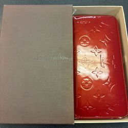 Louis Vuitton Wallet Red 