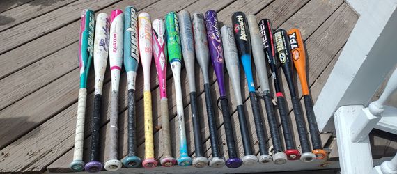 Youth Baseball and Softball Bats (lot)