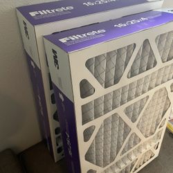 Brand New Unused Air Filters 16x25x4