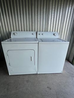 Washer and dryer, Gas dryer both work great!
