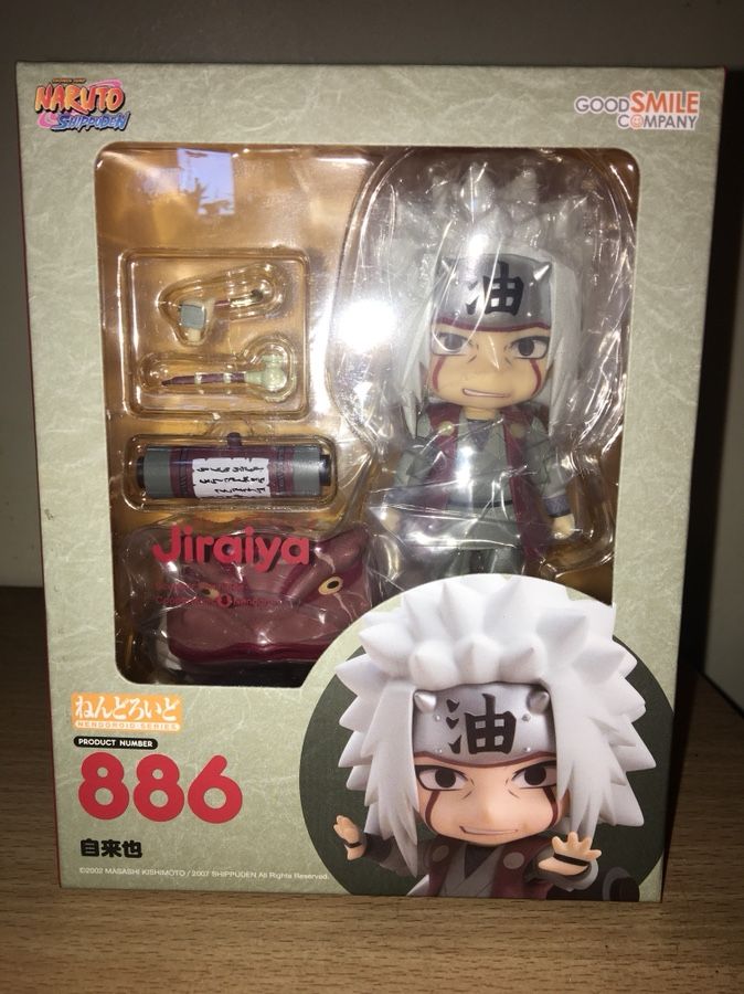 Naruto Shippuden Jiraiya Good Smile Nendoroid Exclusive