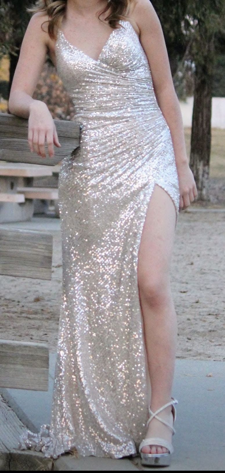 Gold Prom Dress
