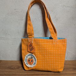 Rare Vintage Y2K Harajuku Lovers Gwen Stefani Orange County Girl Mini Tote With Tags Gently Used