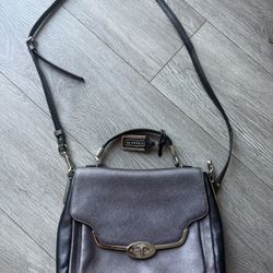 Coach Madison Small Sadie Flap Saffiano Leather Satchel 