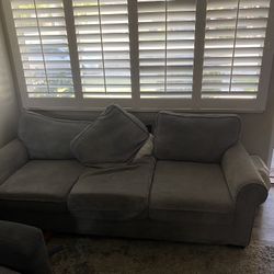Gray Couch. 