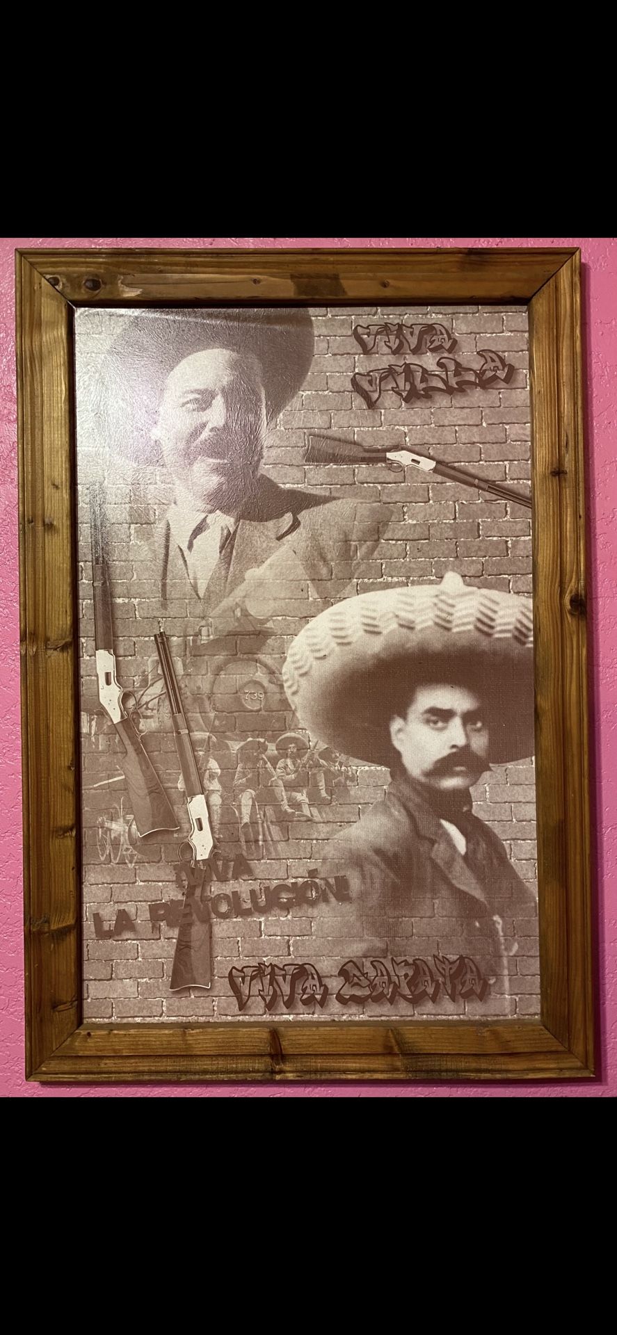 Pancho Villa Framed Picture