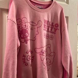 X Large Hello Kitty Sweat Shirt