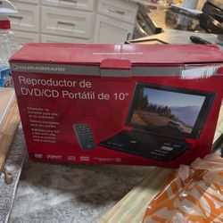 Portable DVD Player TV 10”