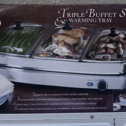 Buffet Server and Warming Tray