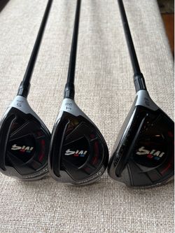 Taylor made M4 RH 2 hybrids and 5 wood