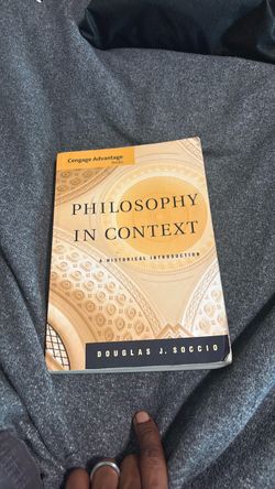 Philosophy in Context by Douglas J. Soccio