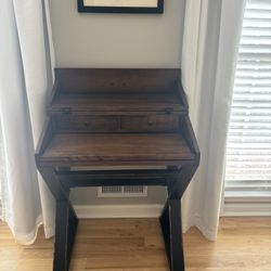 World Market Wood Secretary Desk