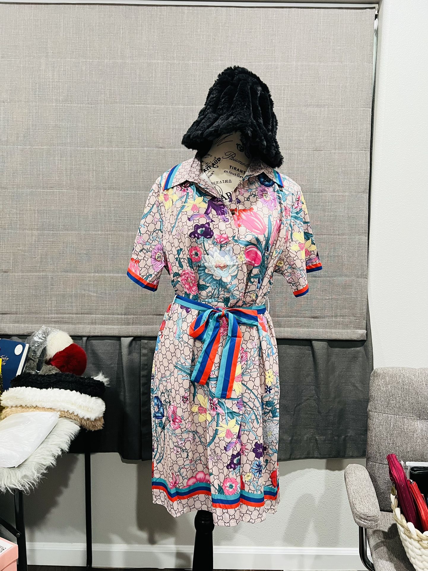 gG Floral Dress up To XL