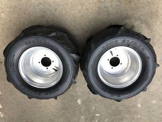 Sand/Paddle tires & Rims for ATV