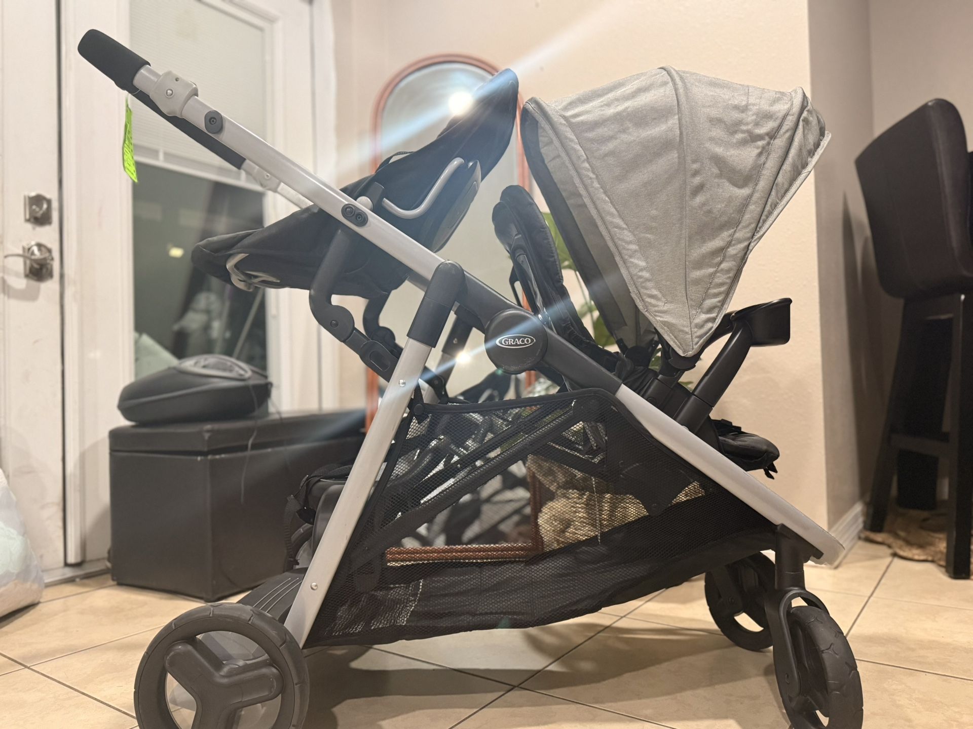 Graco Ready2Grow LX 2.0 - Cochecito doble, Clark